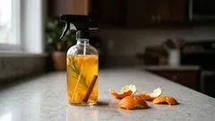 Mandarinskal + vinäger: Ett enkelt tips för vårstädningen