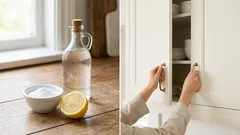 Så här tar du bort fettfläckar från köksskåp med bakpulver: på rätt sätt